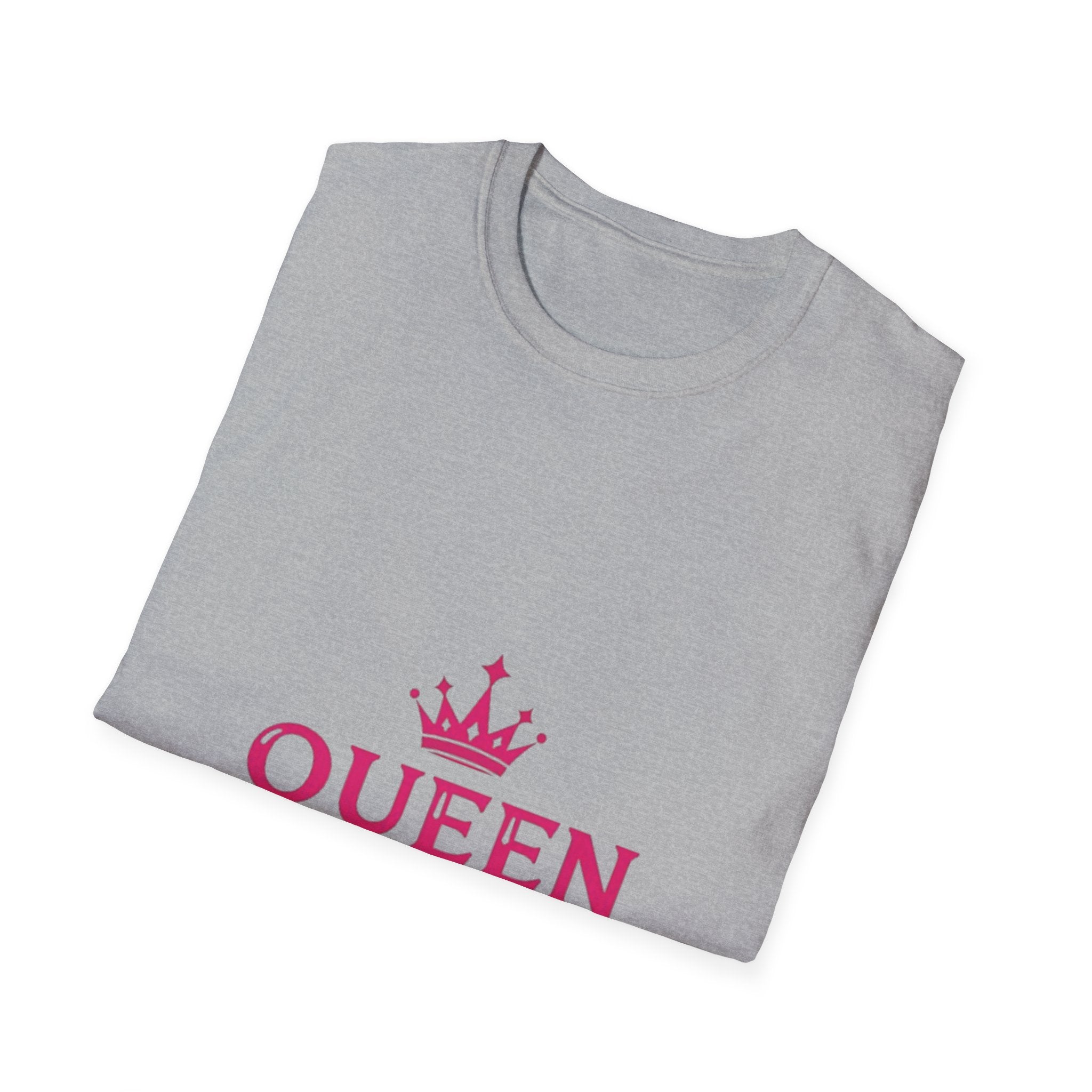 Queen Mom Women Softstyle T-Shirt, Gift for Mothers | 100% Cotton T-Shirt