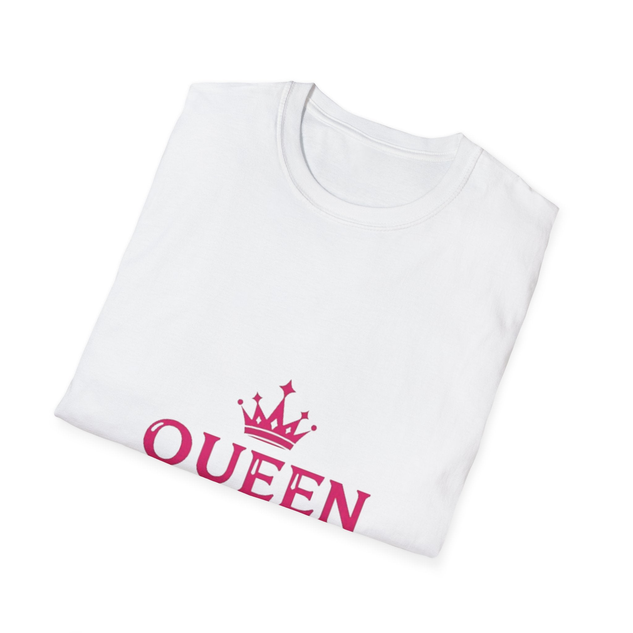 Queen Mom Women Softstyle T-Shirt, Gift for Mothers | 100% Cotton T-Shirt