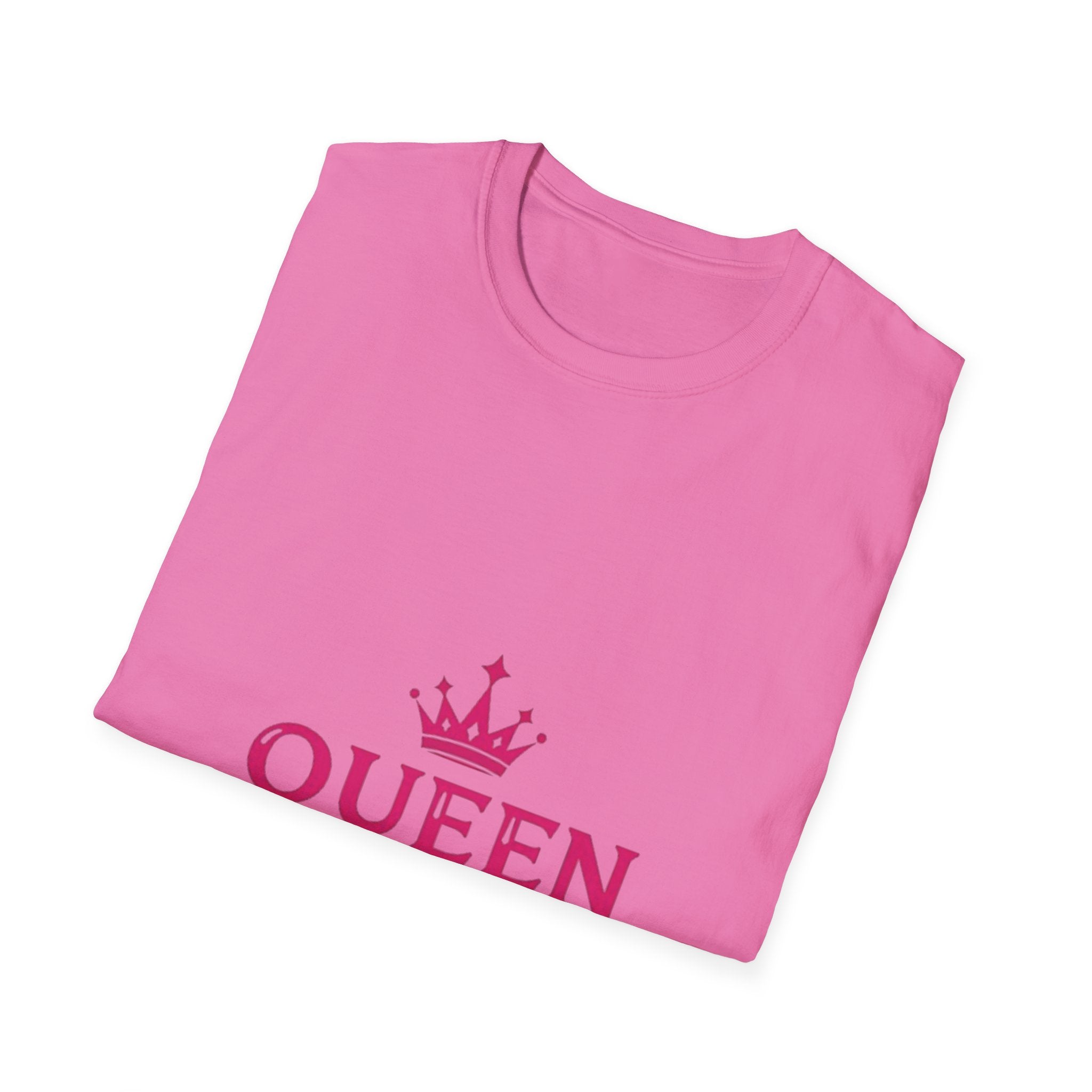 Queen Mom Women Softstyle T-Shirt, Gift for Mothers | 100% Cotton T-Shirt