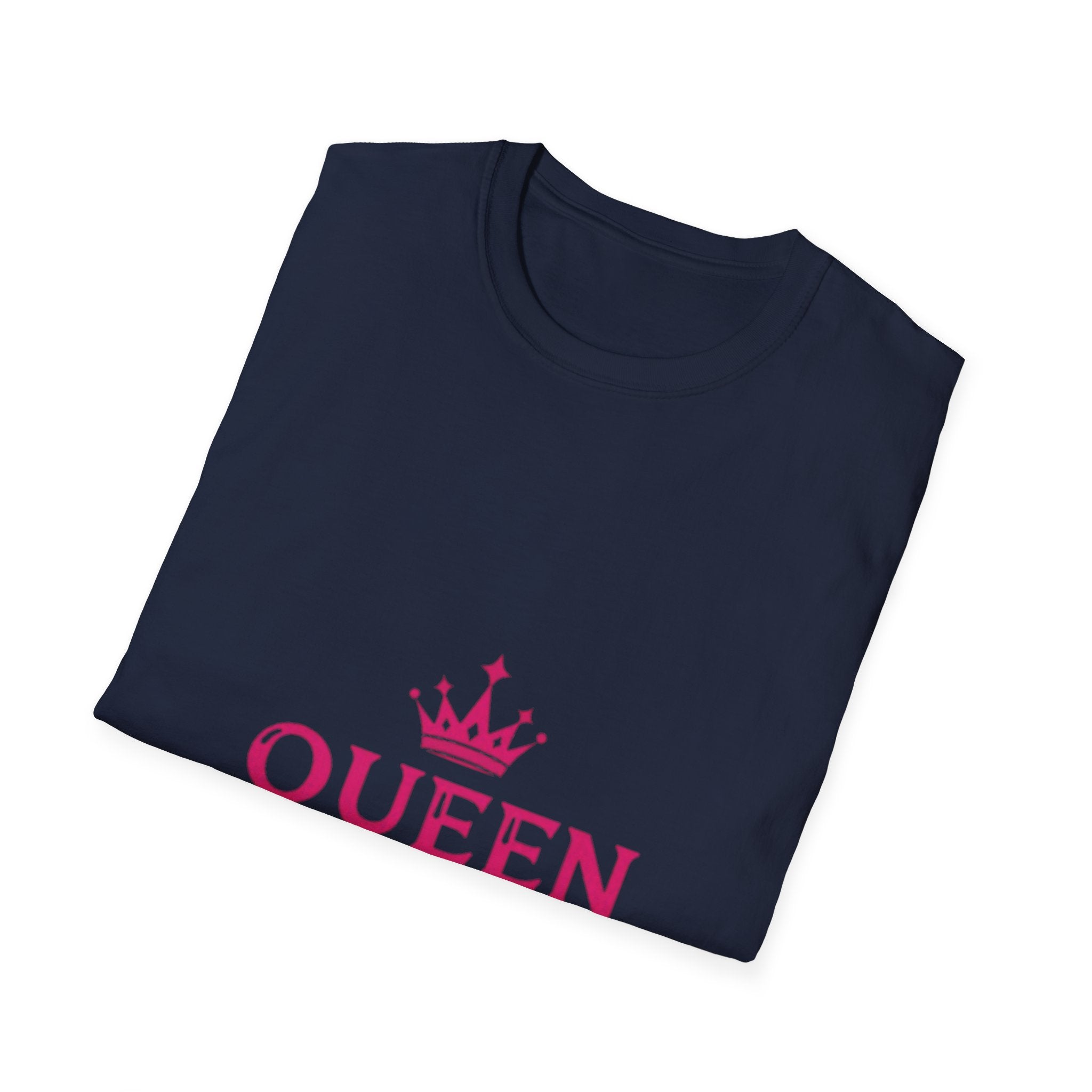 Queen Mom Women Softstyle T-Shirt, Gift for Mothers | 100% Cotton T-Shirt