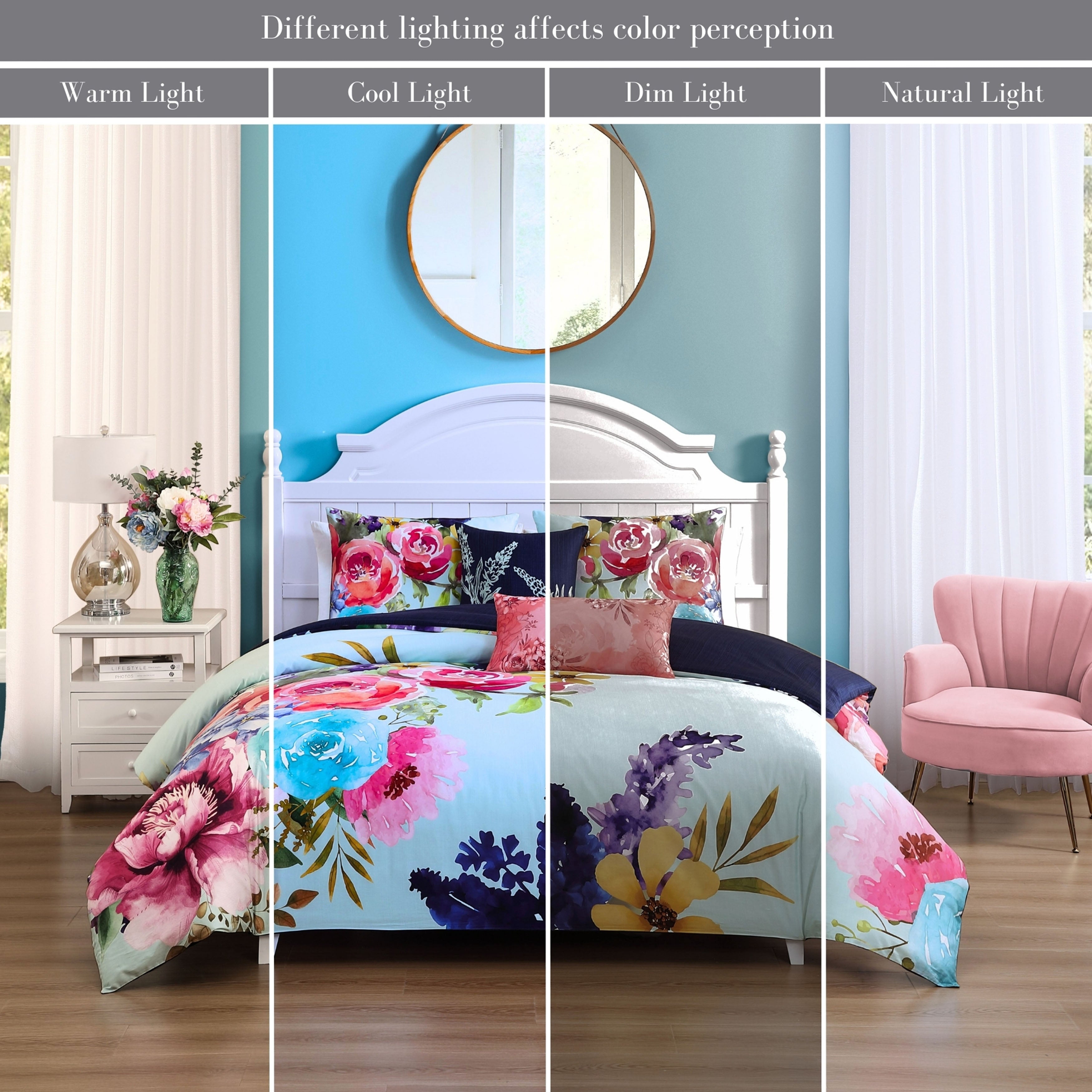 Bebejan Aqua Fiesta 5 Piece Reversible Comforter Set