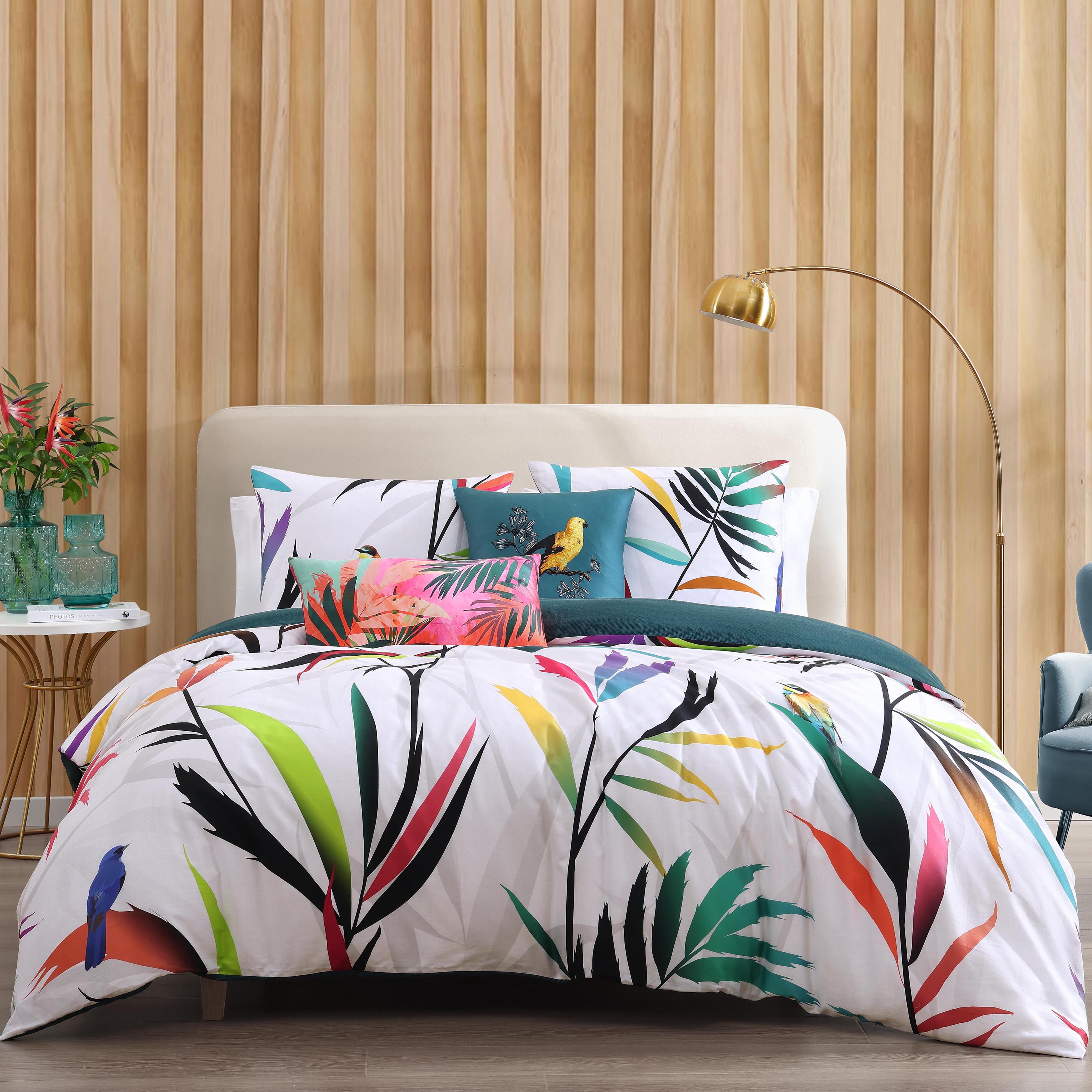 Bebejan Tropical Fusion 5 Piece Reversible Comforter Set