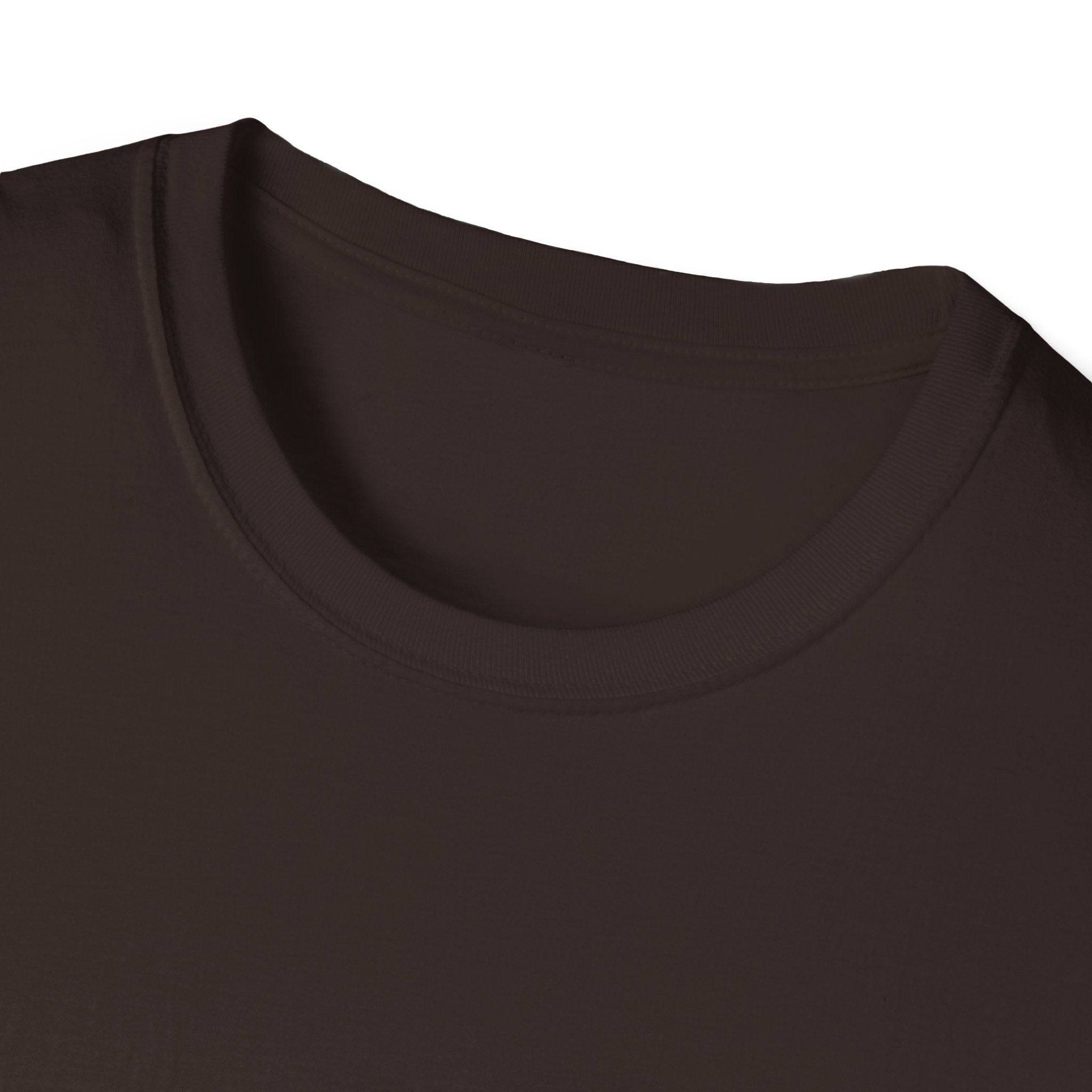 Dark Chocolate Triple Ring Cotton T-Shirt-3