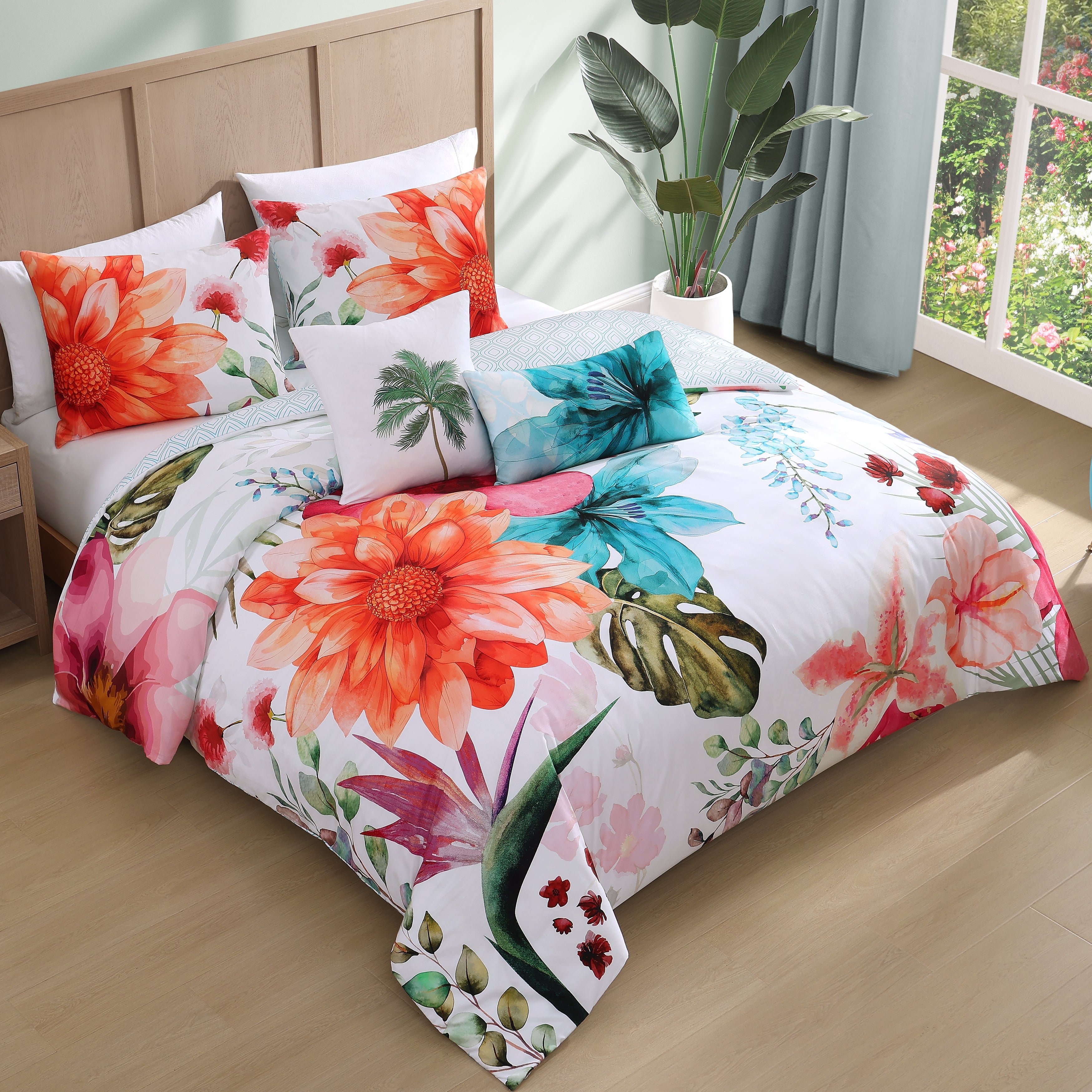 Bebejan Eden's Embrace 5 Piece Reversible Comforter Set