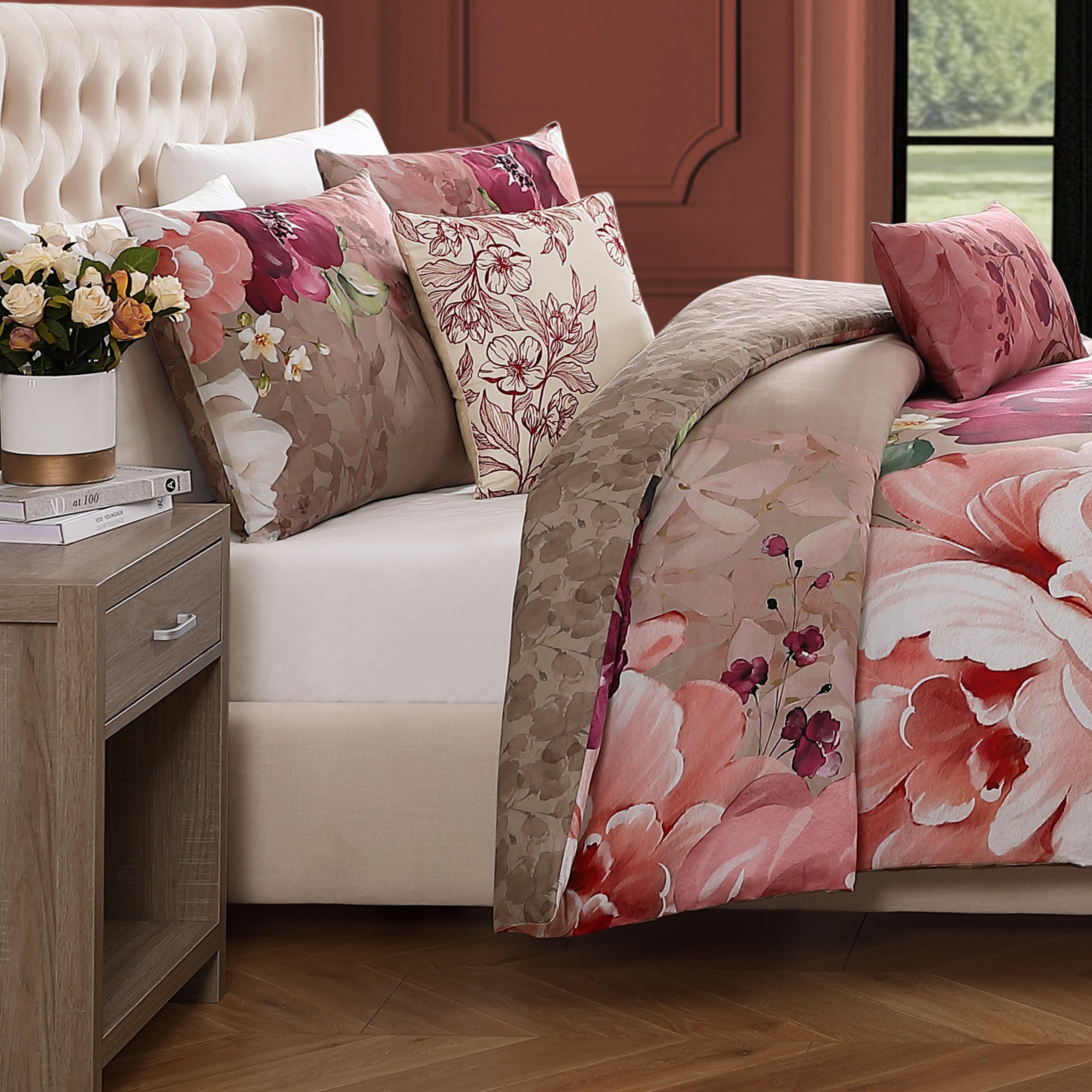 Bebejan Florence 5 Piece Reversible Comforter Set