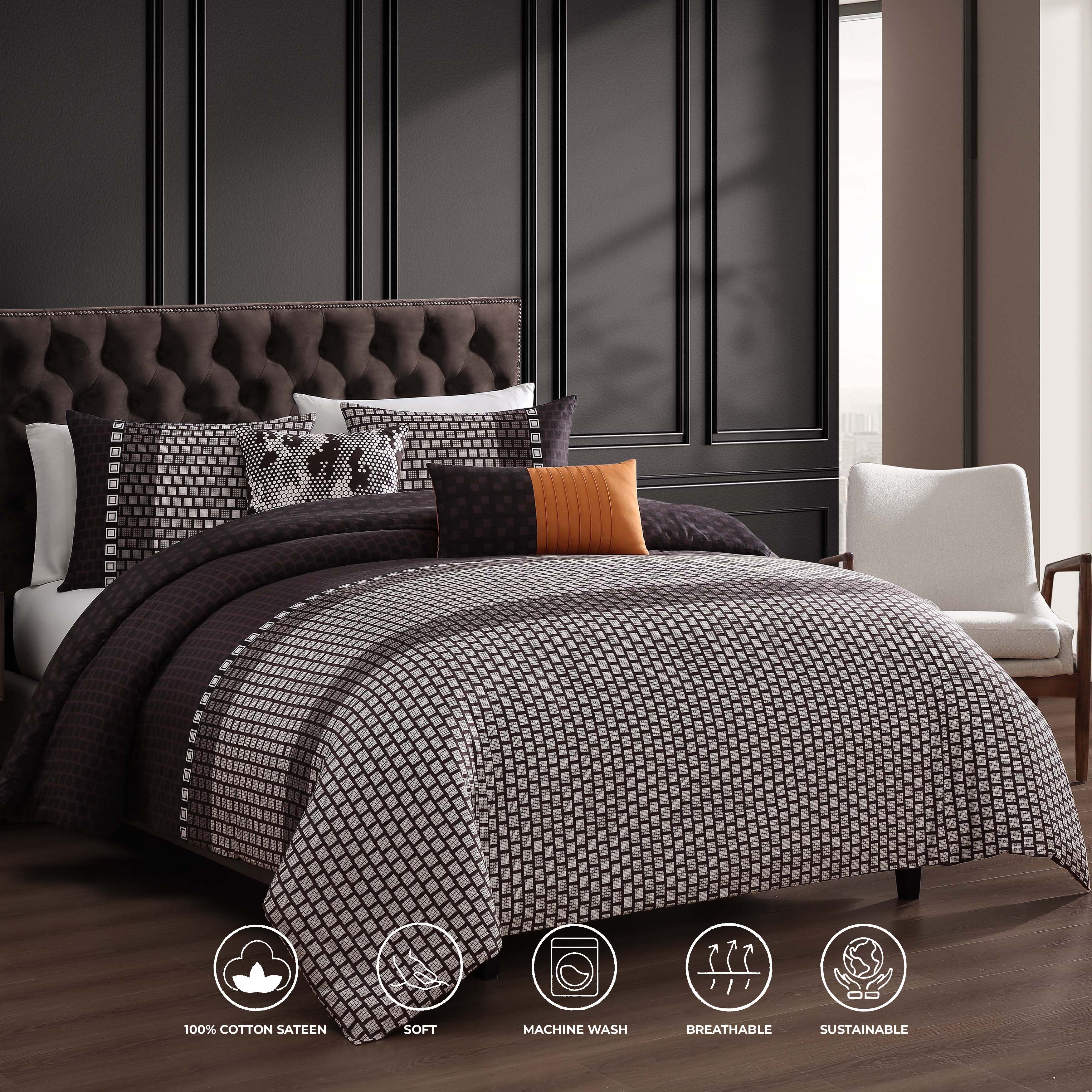 Bebejan Linear Luxe 5 Piece Reversible Comforter Set