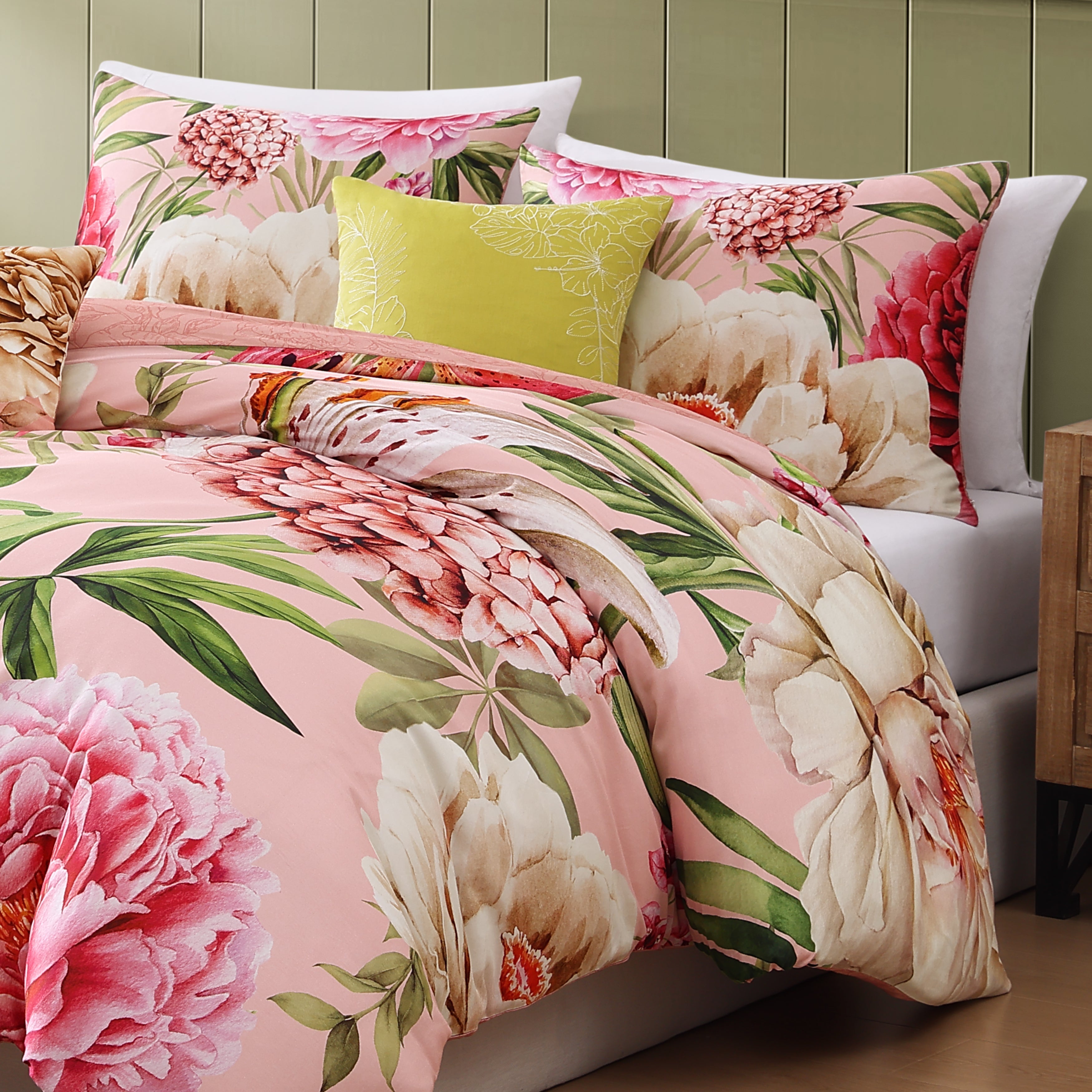 Bebejan Spring Forever 5 Piece Reversible Comforter Set