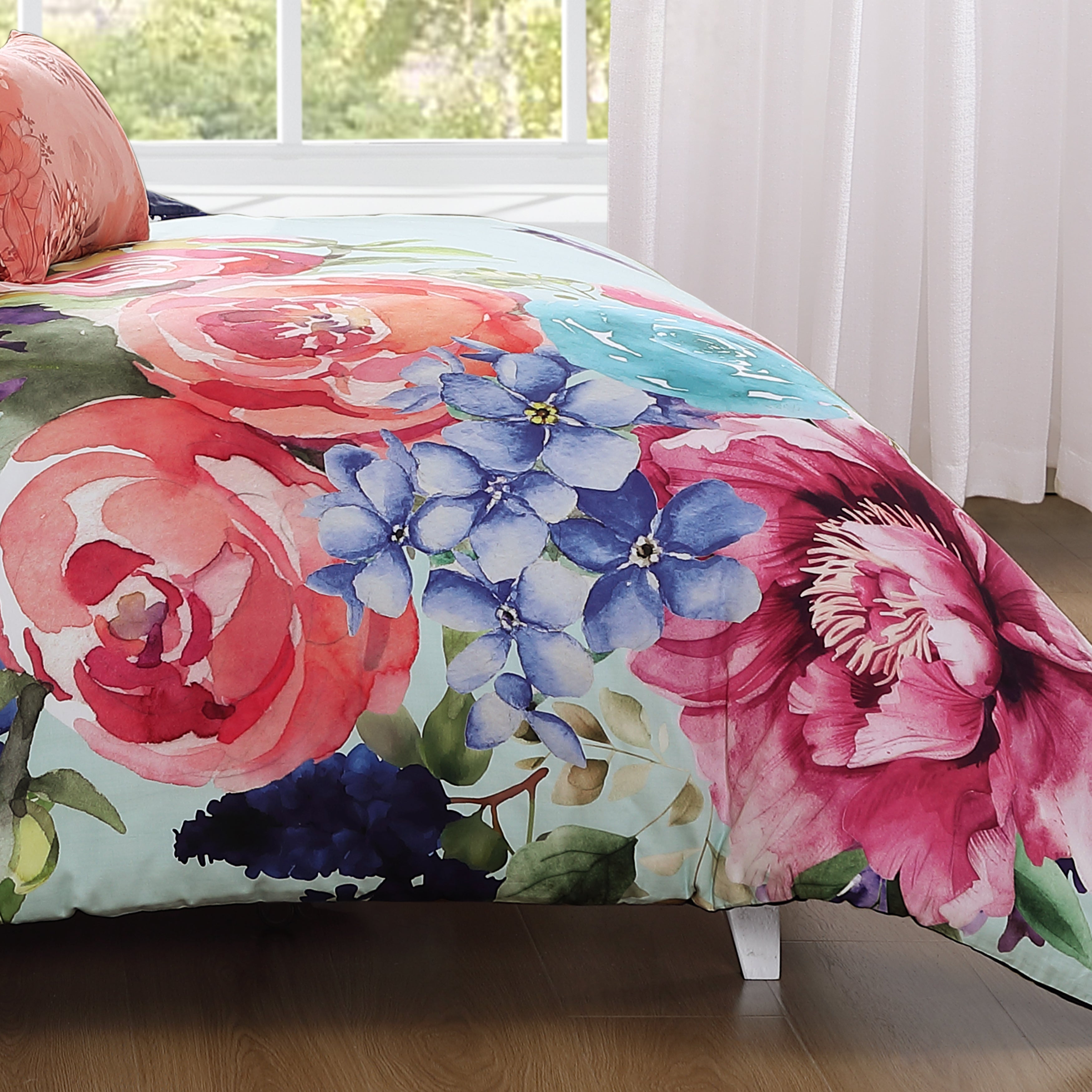 Bebejan Aqua Fiesta 5 Piece Reversible Comforter Set