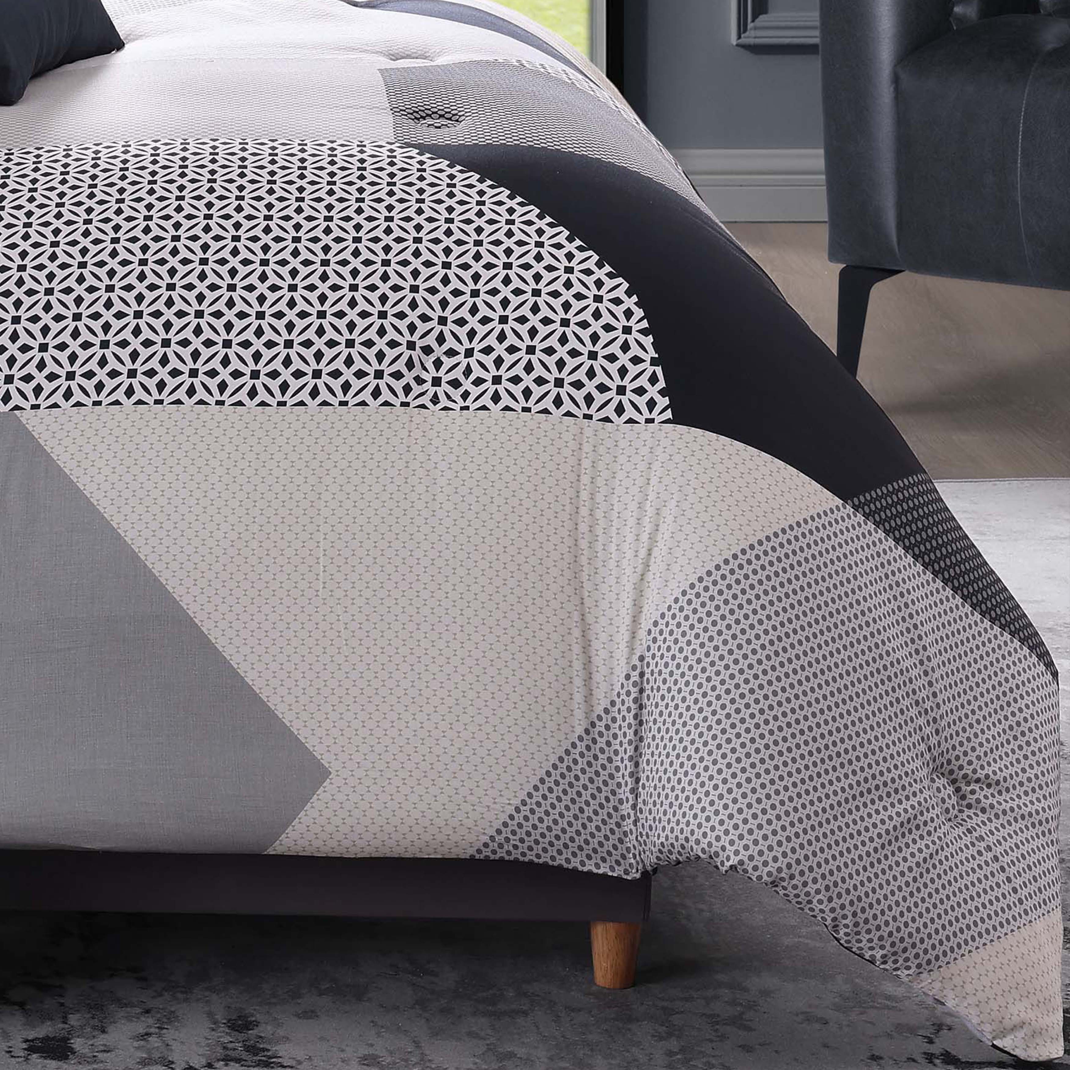 Bebejan Geo Fusion 5 Piece Reversible Comforter Set