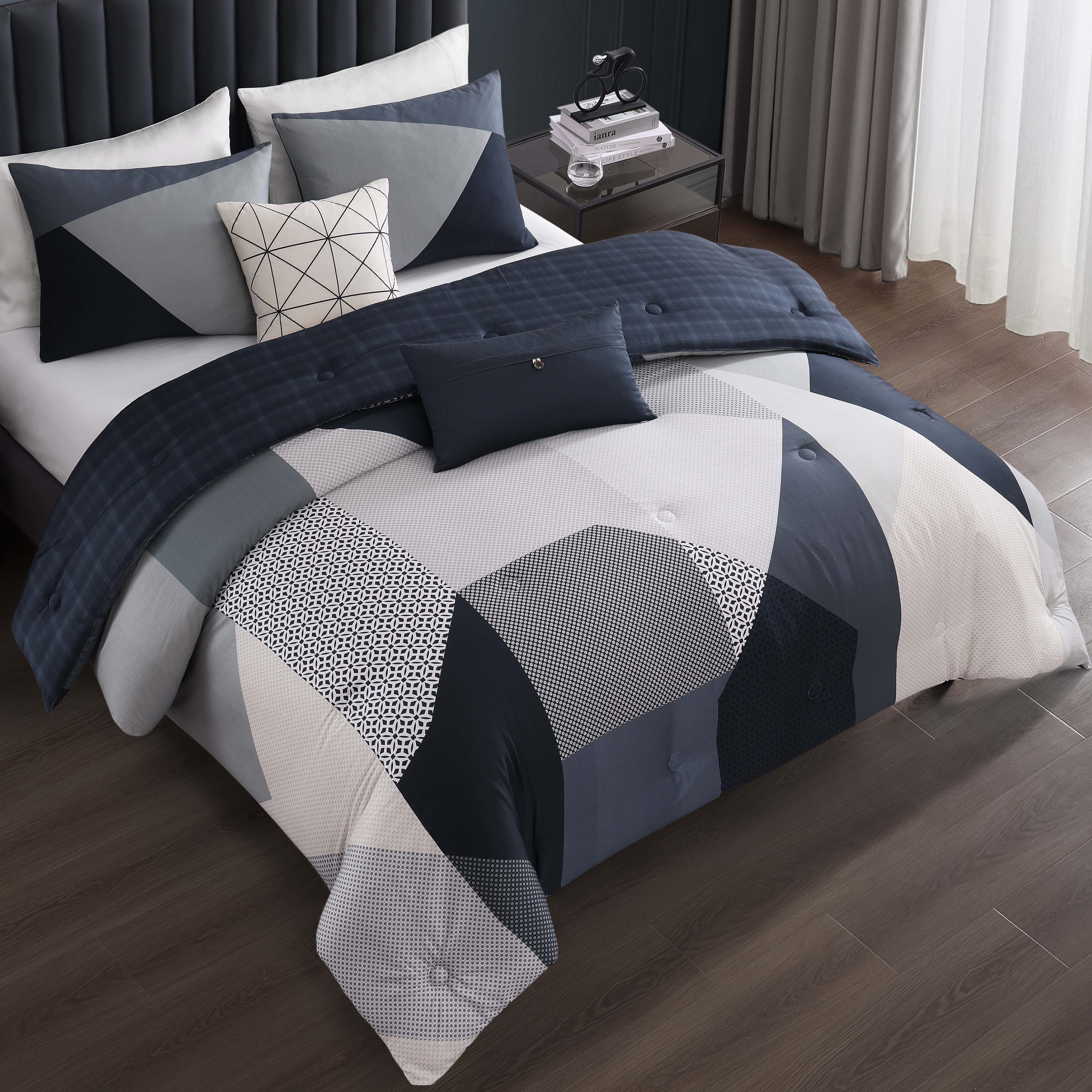Bebejan Geo Fusion 5 Piece Reversible Comforter Set