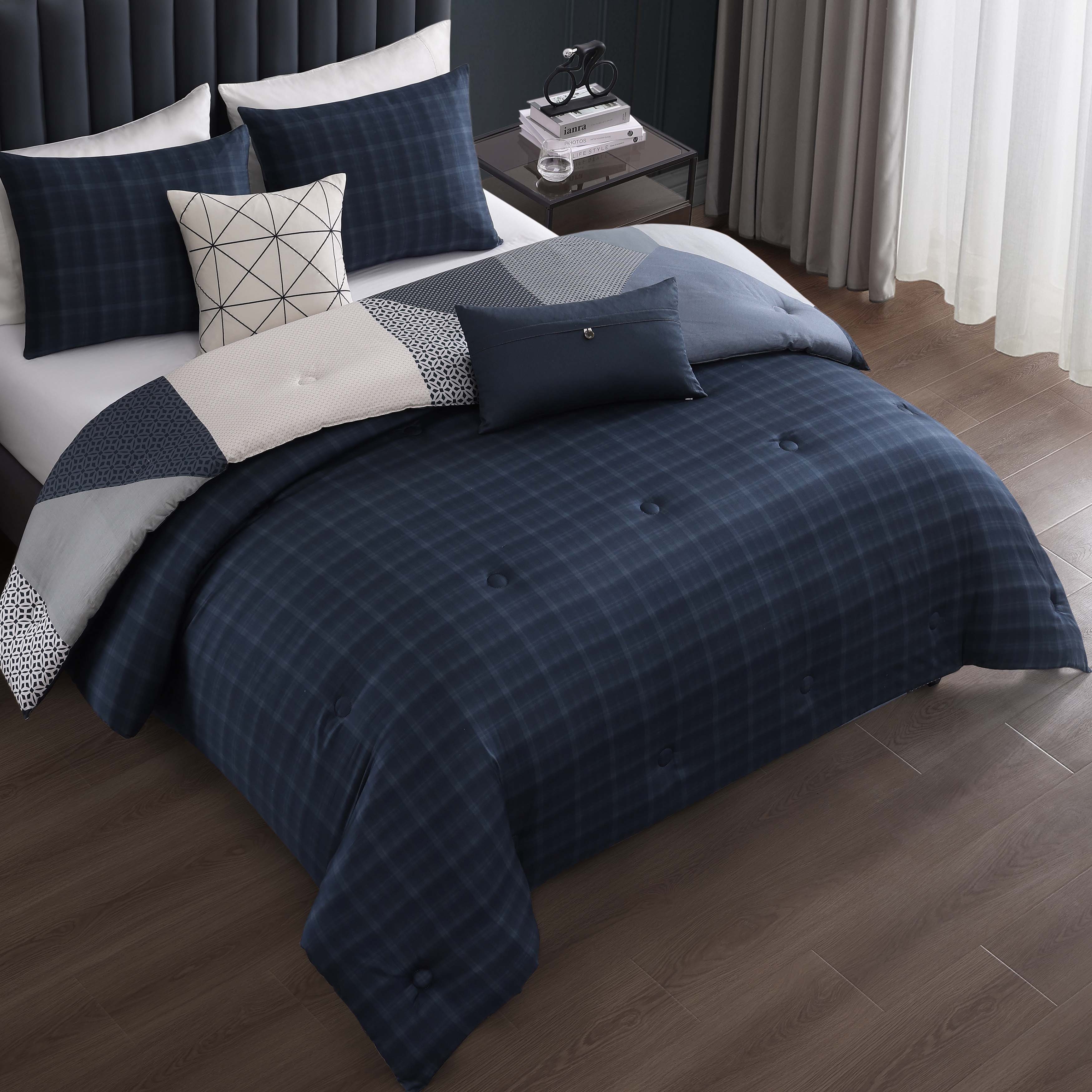 Bebejan Geo Fusion 5 Piece Reversible Comforter Set