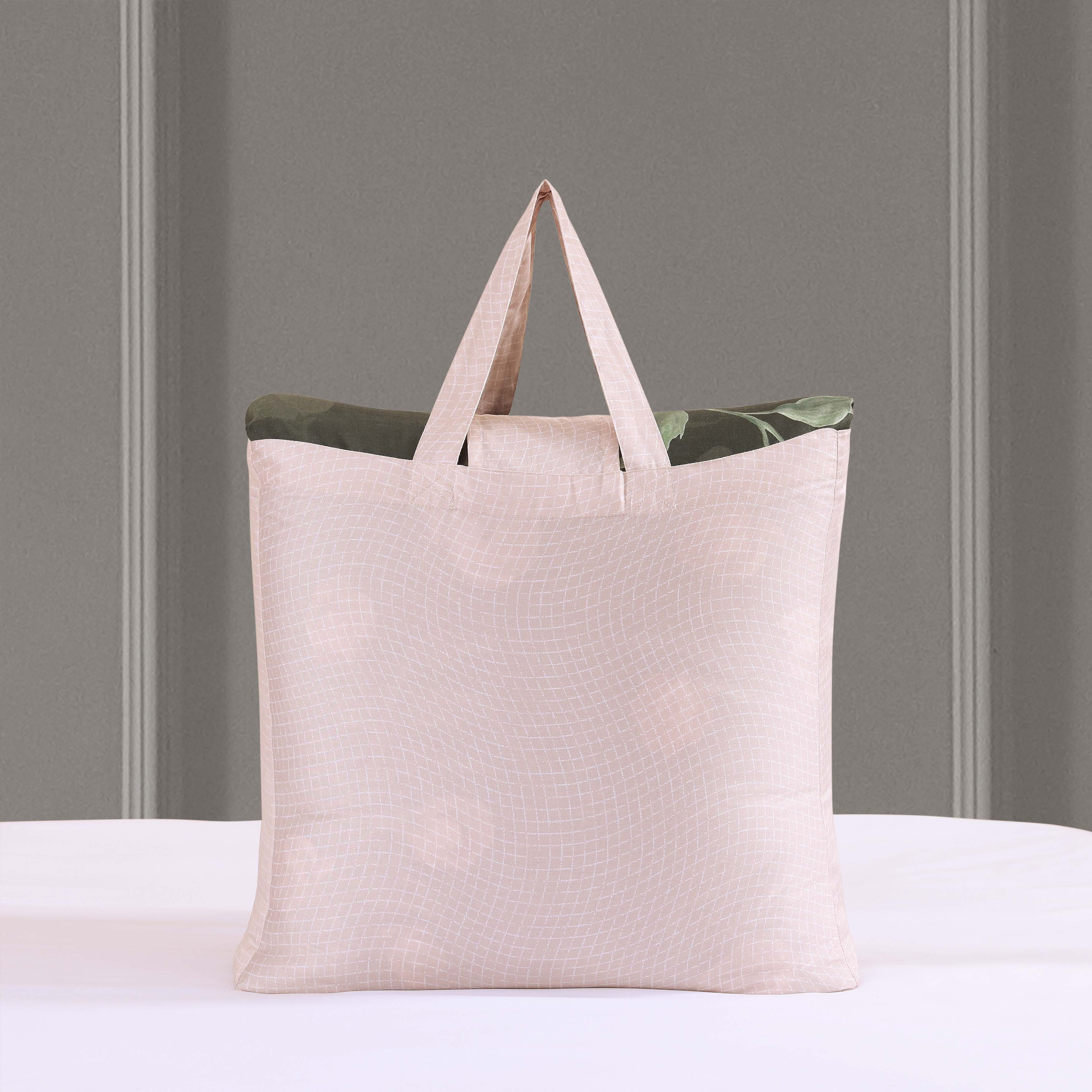 Bebejan Jasmine Flowers 5 Piece Reversible Comforter Set