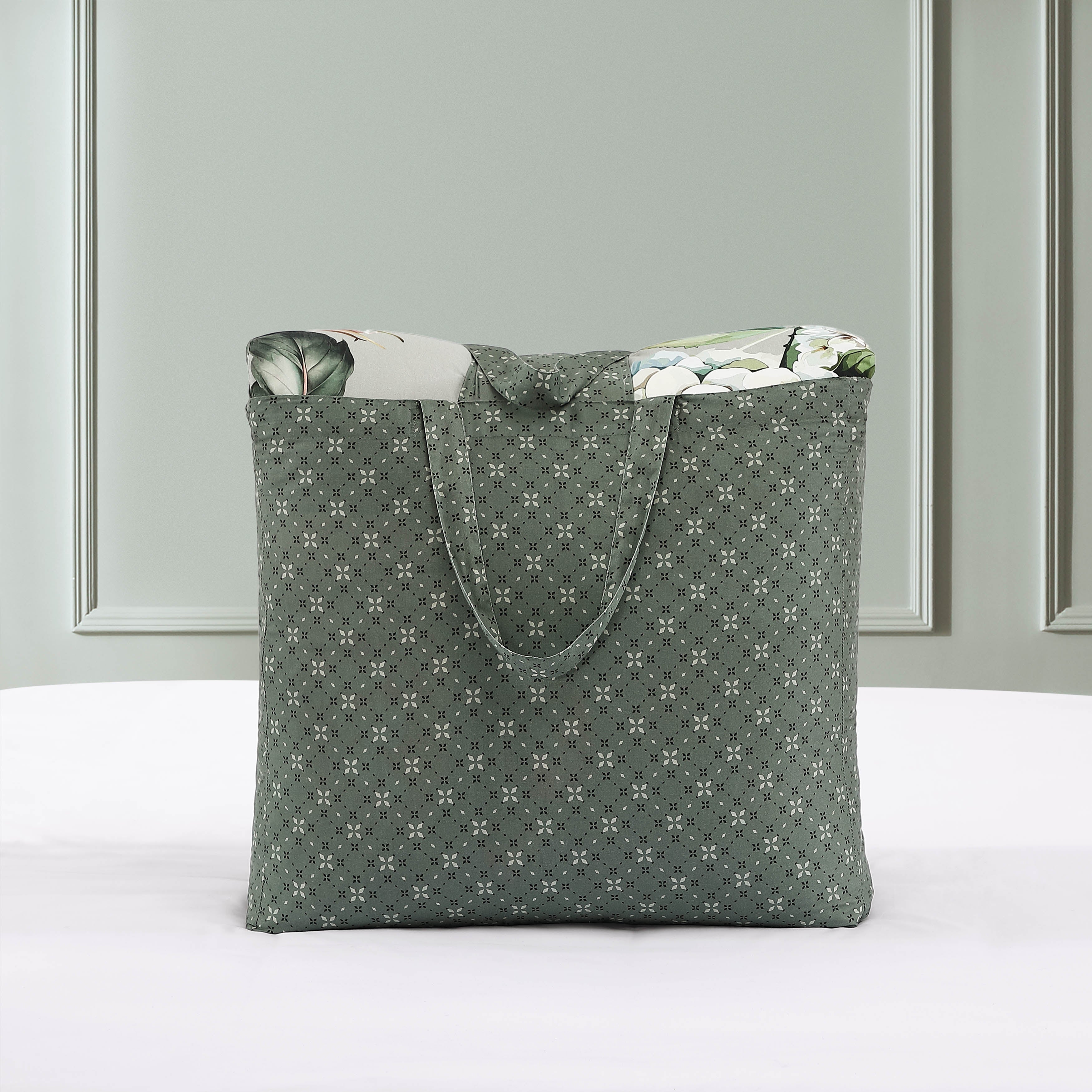 Bebejan Whispering Willows 5 Piece Reversible Comforter Set