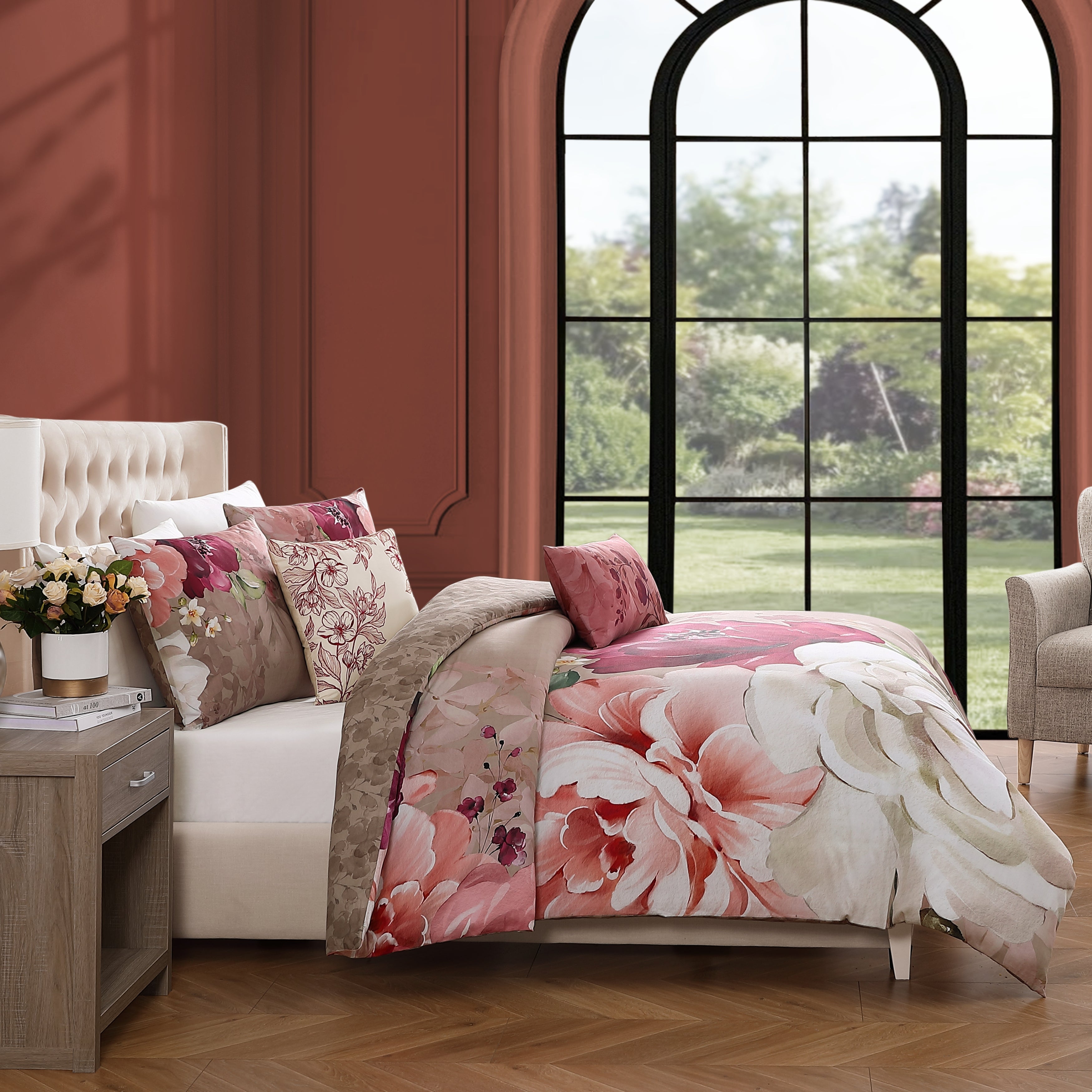 Bebejan Florence 5 Piece Reversible Comforter Set