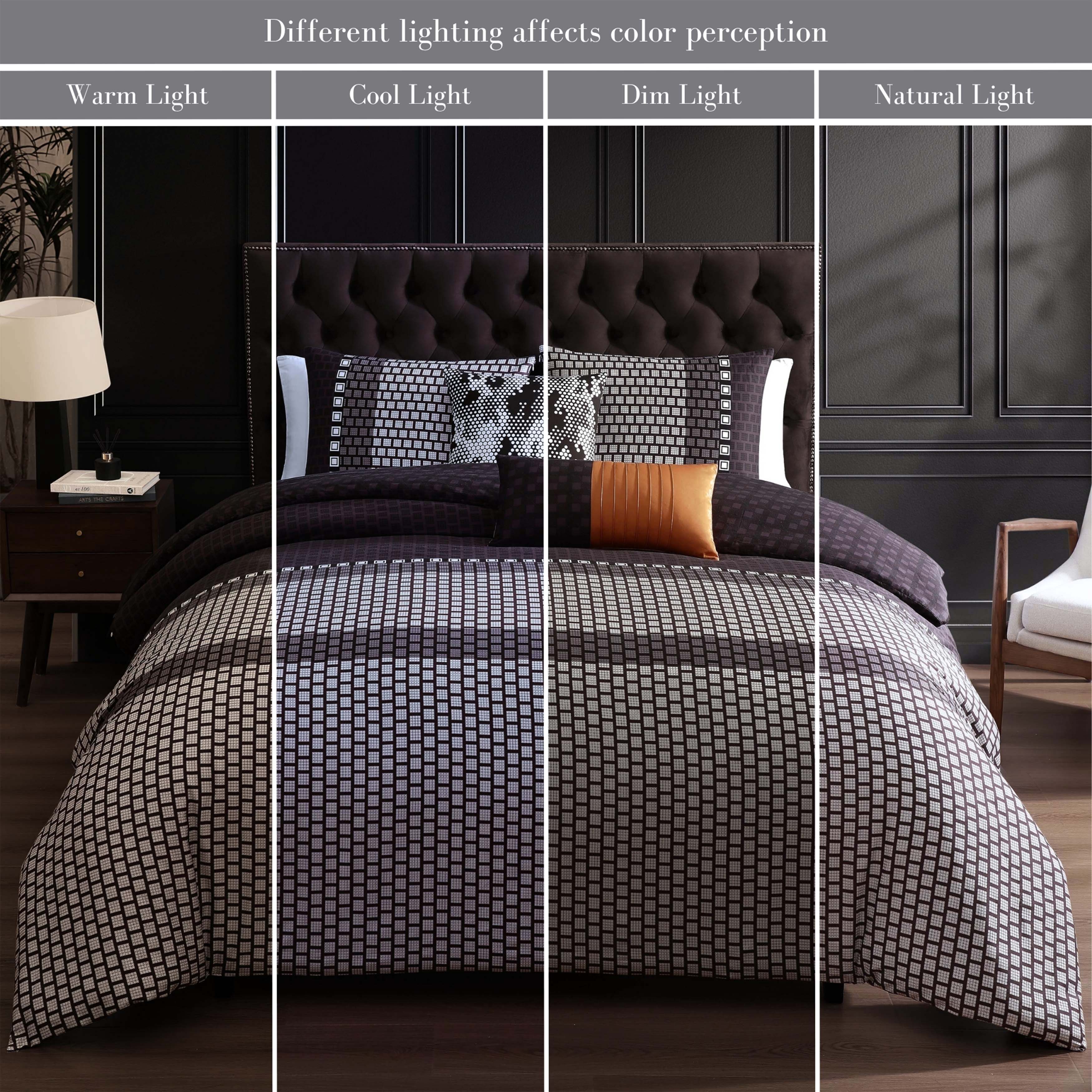 Bebejan Linear Luxe 5 Piece Reversible Comforter Set