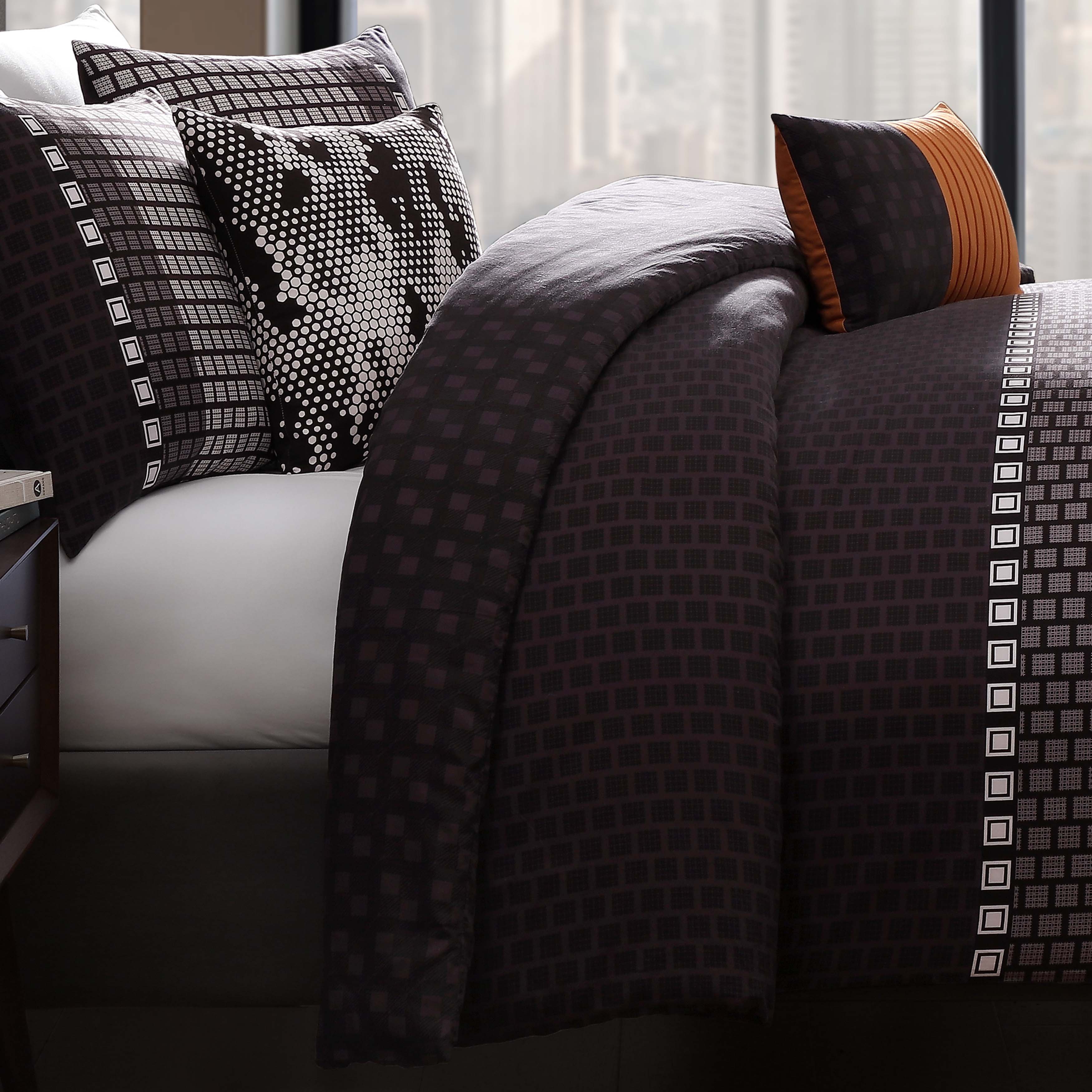 Bebejan Linear Luxe 5 Piece Reversible Comforter Set