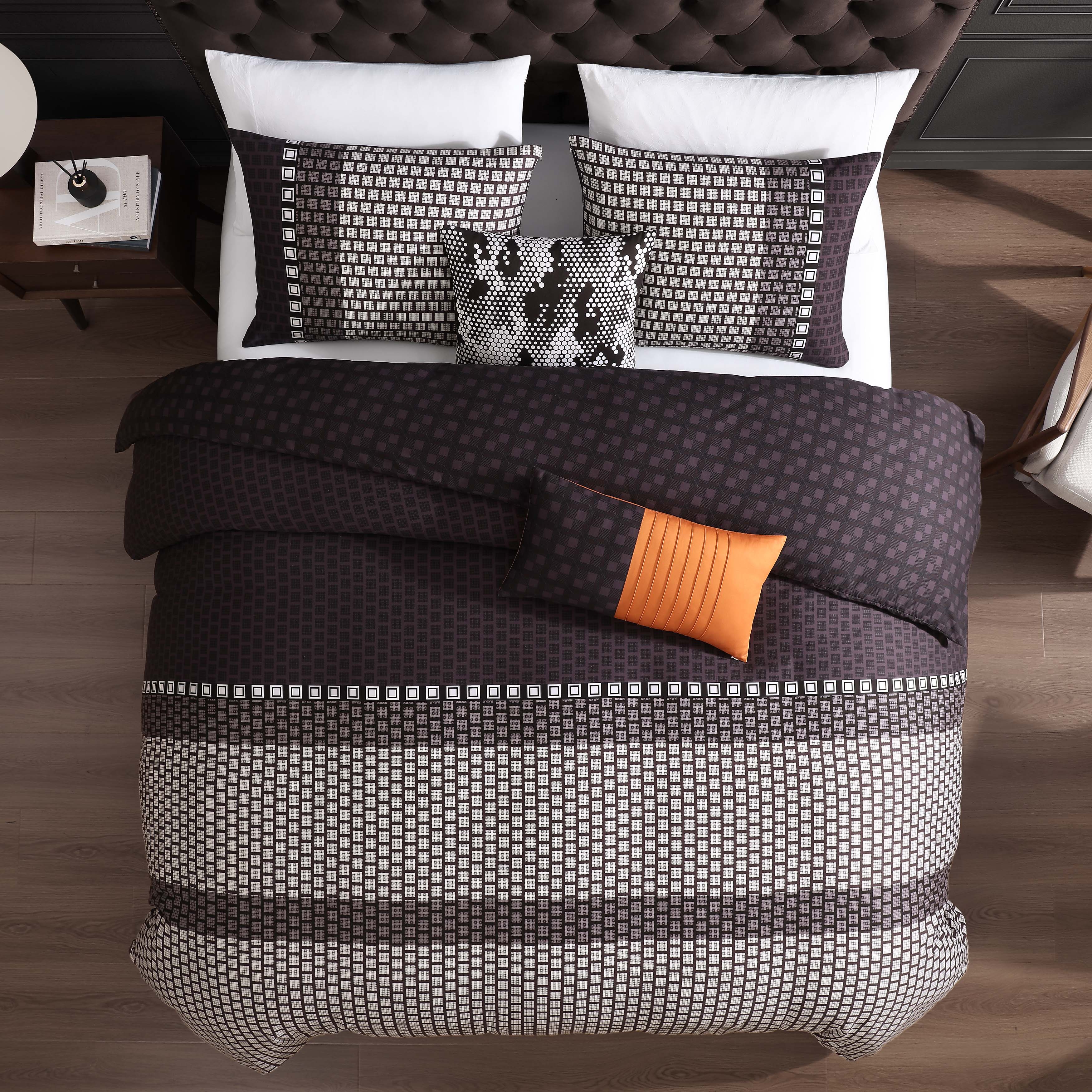 Bebejan Linear Luxe 5 Piece Reversible Comforter Set